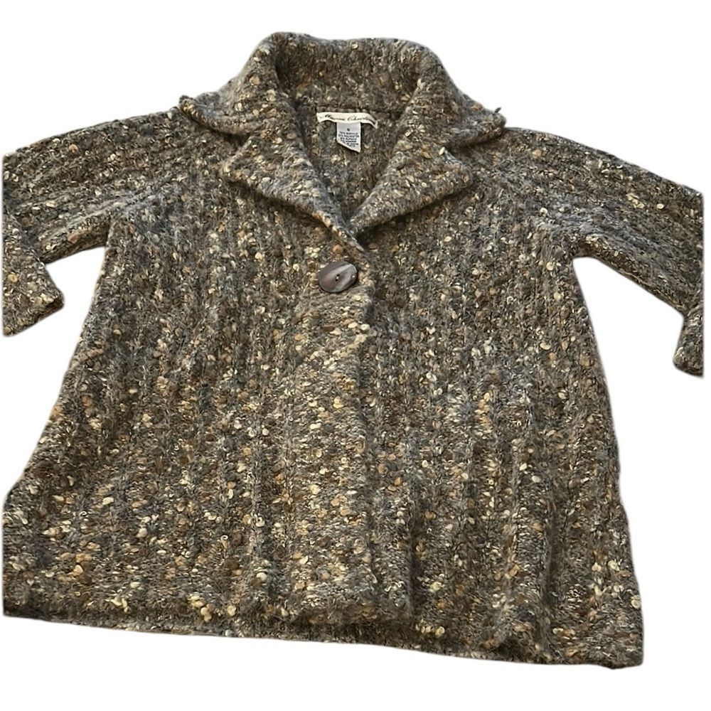 Marissa Christian Chunky Knit Buttoned Cardigan size small